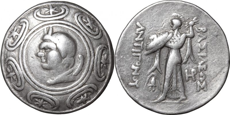 Continental Greece.Kings of Macedon.Antigonos II Gonatas (277-239 BC).AR Tetradr...