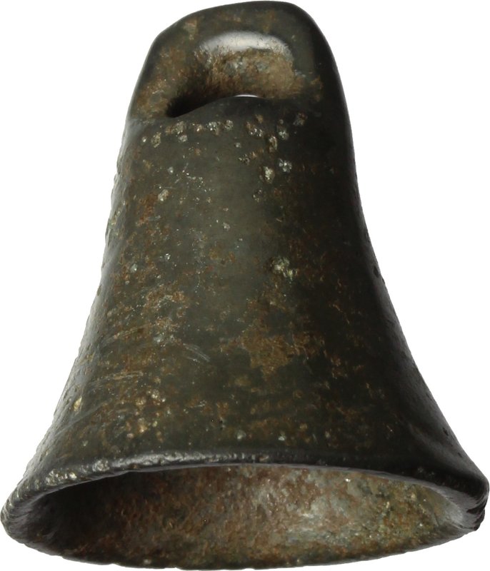 Bronze "tintinnabulum".
 Roman Period, 1st-3rd century AD.
 24 mm.