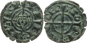 Italy.Federico II (1197-1250).MI Denar, Brinidisi mint, 1236.MIR 282.MI.g. 0.72 mm. 16.00NC.EF.
