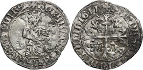 Italy.Robert of Anjou (1309-1343).AR Gigliato, Kingdom of Naples and Sicily, Naples mint, 1309-1343.MIR 28. CNI 83.AR.g. 3.98 mm. 29.00Slightly toned....