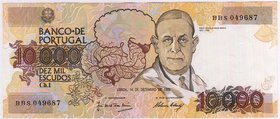Banknoten
Ausland
Portugal
10000 Escudos 14.12.1989. I
