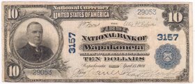 Banknoten
Ausland
Vereinigte Staaten von Amerika
10 Dollars 15.4.1904 First National Bank of Wapakoneta, Ohio.
III, selten
