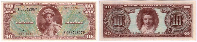 Banknoten
Ausland
Vereinigte Staaten von Amerika
10 Dollar o.J. (1958) Serie ...