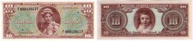 Banknoten
Ausland
Vereinigte Staaten von Amerika
10 Dollar o.J. (1958) Serie 541.
I -, sehr selten