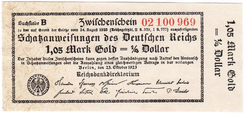 Banknoten
Die deutschen Banknoten ab 1871 nach Rosenberg
Deutsches Reich, 1871...