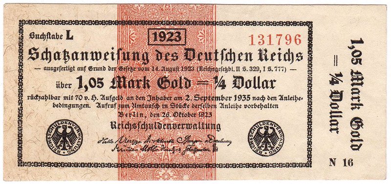 Banknoten
Die deutschen Banknoten ab 1871 nach Rosenberg
Deutsches Reich, 1871...