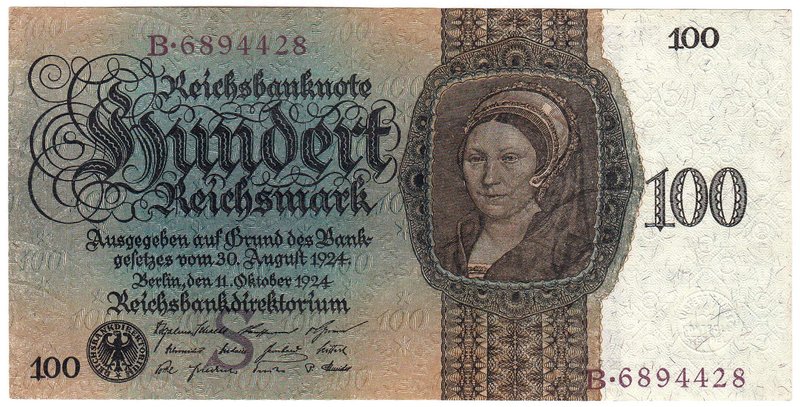 Banknoten
Die deutschen Banknoten ab 1871 nach Rosenberg
Deutsches Reich, 1871...