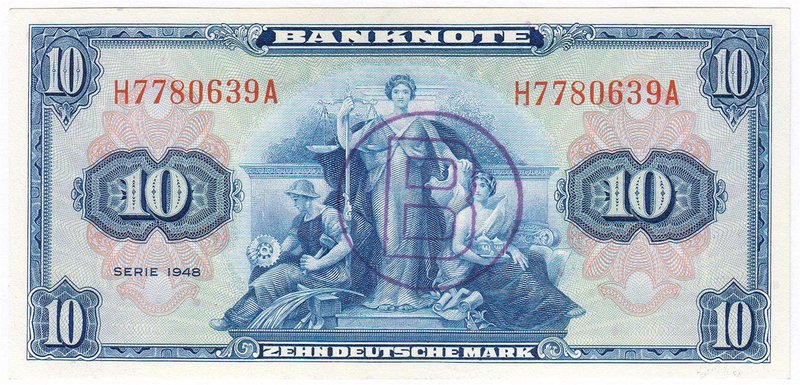 Banknoten
Die deutschen Banknoten ab 1871 nach Rosenberg
Westliche Besatzungsz...
