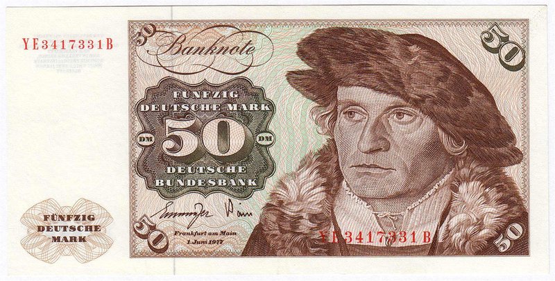 Banknoten
Die deutschen Banknoten ab 1871 nach Rosenberg
Westliche Besatzungsz...
