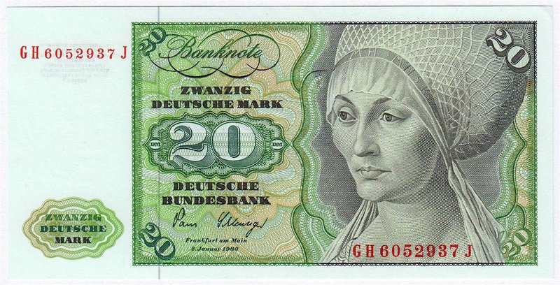 Banknoten
Die deutschen Banknoten ab 1871 nach Rosenberg
Westliche Besatzungsz...