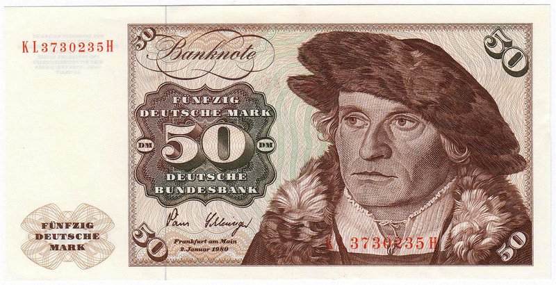 Banknoten
Die deutschen Banknoten ab 1871 nach Rosenberg
Westliche Besatzungsz...