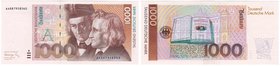 Banknoten
Die deutschen Banknoten ab 1871 nach Rosenberg
Westliche Besatzungszonen und BRD, ab 1948
1000 Deutsche Mark 1.8.1991. Ersatznote Serie A...