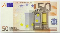 Banknoten
Die deutschen Banknoten ab 1871 nach Rosenberg
Westliche Besatzungszonen und BRD, ab 1948, EURO-Banknoten, ab 2002
50 Euro 2002. Kennbuch...