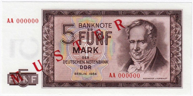 Banknoten
Die deutschen Banknoten ab 1871 nach Rosenberg
Sowjetische Besatzung...