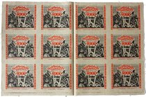 Banknoten
Deutsches Notgeld und KGL
Bielefeld (Westfalen), Notgeld besonderer Art
Druckbogen mit 12 X 5000 Mark, Jute 15.2.1923. Druck rot.
I bis ...