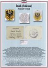 Banknoten
Deutsches Notgeld und KGL
Domb (Schlesien)
Gemeinde-Vorstand, 2 Mark 1914. beide II