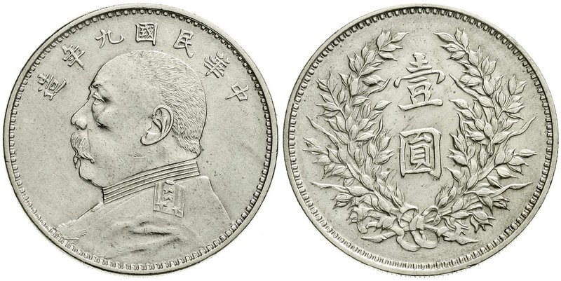 CHINA und Südostasien
China
Republik, 1912-1949
Dollar (Yuan) Jahr 9 = 1920, ...