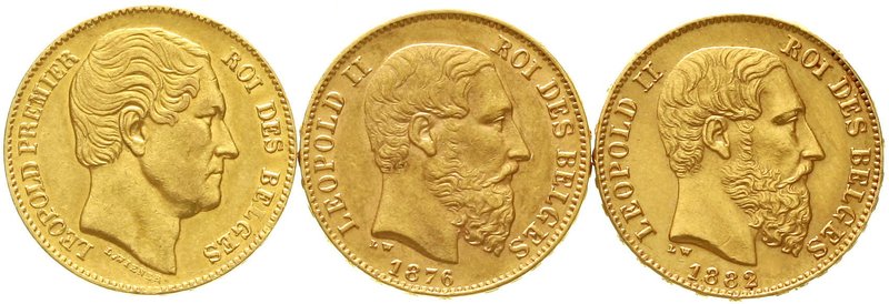 Ausländische Goldmünzen und -medaillen
Belgien
Leopold I., 1831-1865
3 X 20 F...