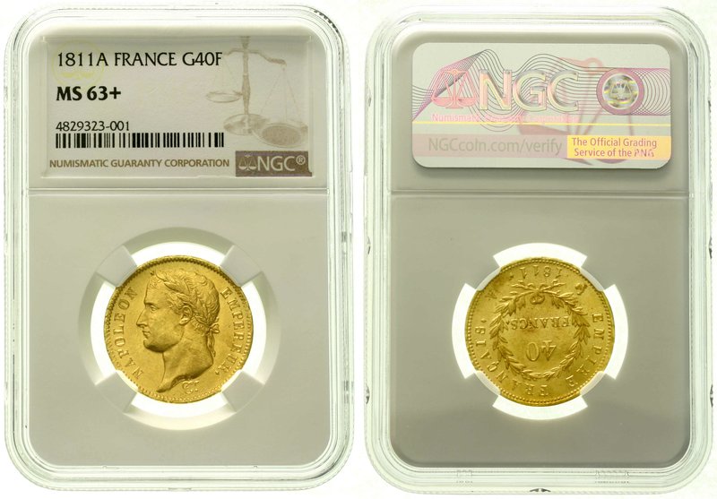 Ausländische Goldmünzen und -medaillen
Frankreich
Napoleon I., 1804-1814/15
4...