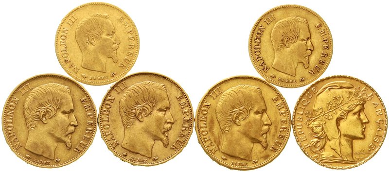 Ausländische Goldmünzen und -medaillen
Frankreich
Lots
6 Goldmünzen: 2 X 10 F...
