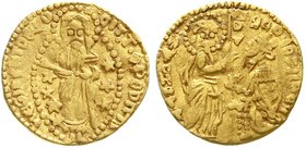 Ausländische Goldmünzen und -medaillen
Griechenland-Chios
Herrschaft, Filippo Maria Visconti di Milano, 1421-1436
Levantinischer Beischlag zur Imit...