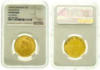 Altdeutsche Goldmünzen und -medaillen
Braunschweig-Calenberg-Hannover
Georg IV., 1820-1830
10 Taler 1825 B. Im NGC-Blister mit Grading XF DETAILS (...