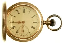 Uhren aus Gold
Taschenuhren
Herren-Savonette Gelbgold 585, um 1895/1934. Hersteller Billodes (Georges Favre-Jacot, Le Locle, Schweiz). Mit deutschem...
