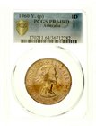 Ausländische Münzen und Medaillen
Australien
Elisabeth II., seit 1952
Penny 1960 Känguruh. Im PCGS-Blister mit Grading PR 64RD. Auflage nur 1030 Ex...