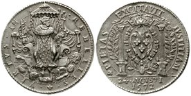 Ausländische Münzen und Medaillen
Frankreich
Karl IX., 1559-1574
Silbergußmedaille 1572, von Alexander Olivier (1554-1607). Auf das Bartholomäus-Ma...