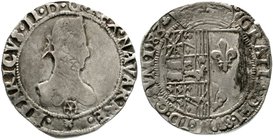 Ausländische Münzen und Medaillen
Frankreich-Navarre
Henri II., 1572-1607
Franc de Navarre et Bearn 1583, St. Palais. sehr schön