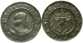 Römisch Deutsches Reich
Haus Habsburg
Karl V., 1519-1556
2 einseitige Galvanos der Medaille 1521 v. Hans Krafft, nach einem Entwurf von Albrecht Dü...