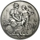 Römisch Deutsches Reich
Haus Habsburg
Franz Joseph I., 1848-1916
Einseitige, versilberte, galvanoplastische Medaille o.J. von J. Tautenhayn, wohl a...