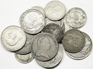 Römisch Deutsches Reich
Haus Habsburg
Lots
20 Silbermünzen aus 1664 bis 1907. Von 15 Kreuzer bis zu div. Talern und 5 Kronen. Teils selten. Besicht...