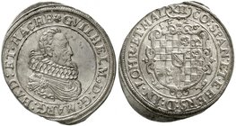 Altdeutsche Münzen und Medaillen
Baden-Baden
Wilhelm, 1622-1677
12 Kreuzer 1626 Baden-Baden. vorzüglich/Stempelglanz, selten in dieser Erhaltung
