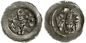 Altdeutsche Münzen und Medaillen
Bayern
Otto II. der Erlauchte, 1231-1253
Pfennig o.J. Hüftbild mit Adlerkopf, zwei Kreuze haltend/Doppeladler.
se...