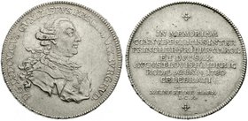 Altdeutsche Münzen und Medaillen
Schwarzburg-Rudolstadt
Ludwig Günther II., 1767-1790
Konventionstaler 1780 ICK. Hochzeit des Kronprinzen.
fast vo...