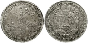 Altdeutsche Münzen und Medaillen
Speyer-Bistum
Damian August von Limburg-Styrum, 1770-1797
1/2 Taler 1770, Mannheim. 13,85 g.
fast vorzüglich