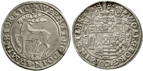 Altdeutsche Münzen und Medaillen
Stolberg-Stolberg
Wolfgang Georg, 1615-1631
1/2 Taler 1624, Stolberg. Umschrift der Vs. endet auf STLB.K:/Rs. ende...