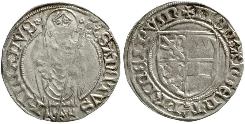 Altdeutsche Münzen und Medaillen
Würzburg-Bistum
Gottfried Schenk v. Limburg, ...