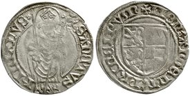 Altdeutsche Münzen und Medaillen
Würzburg-Bistum
Gottfried Schenk v. Limburg, 1443-1455
Schilling o.J.(1453). Vereinsmünze der Bischöfe von Bamberg...