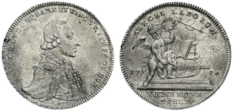 Altdeutsche Münzen und Medaillen
Würzburg-Bistum
Franz Ludwig von Erthal, 1779...