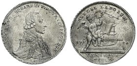 Altdeutsche Münzen und Medaillen
Würzburg-Bistum
Franz Ludwig von Erthal, 1779-1795
Prämientaler 1786 MP. Genius mit Füllhorn und Globus.
gutes vo...