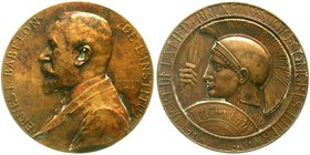 Medaillen
Medailleure allgemein
Bosselt, Rudolf
Bronzemedaille 1910 a.d. internationalen numismatischen Kongress in Brüssel. Brustb. des Numismatik...