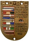 Medaillen
Medicina in Nummis
Hygiene, Deutschland
Emaillierte ADAC-Kühlerpaklette 1930 von Glaser & Sohn. Strahlenfahrt zur intern. Hygieneausst. i...