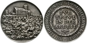 Medaillen
Münchner Medailleure, Karl Goetz
Silbermedaille o.J. Für Treue in der Arbeit, Mittelthüringische Industrie Handelskammer Weimar. 45 mm, 35...