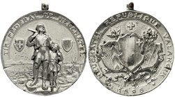 Medaillen
Schützenmedaillen, Schweiz, Neuchatel
Silbermedaille 1898 Tir Federal. 32 mm, 17,21 g.
sehr schön, mit Öse, Randfehler, min. bearbeitet, ...