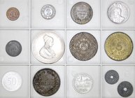Kolonien und Nebengebiete
Lots
Album mit 109 verschiedenen Münzen ab 1890. Dabei 3 X Deutsch Neu-Guinea, 18 X Deutsch-Ostafrika mit 2 X 1/2 und 2 X ...