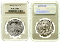 Weimarer Republik
Kursmünzen, 5 Reichsmark Eichbaum Silber 1927-1933
1932 G. Im NGC-Blister mit Grading PF 62 Cameo. (Nur 1 besser gegradetes Stück ...