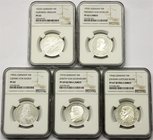 Münzen der Bundesrepublik Deutschland
Gedenkmünzen
5 Deutsche Mark, Silber, 1952-1979
Die ersten fünf Gedenkmünzen 1952 bis 1964, Germanisches Muse...