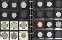 LOTS
Deutsche Münzen ab 1871
32 Silber-Gedenkmünzen Weimar und 3. Reich ab 1925. Dabei viele bessere wie 5 Mark Eichbaum , Bremerhaven, Lessing, Rhe...